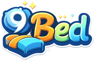 9 bed বাংলা গেমিং লোগো